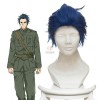 Violet Evergarden Gilbert Bougainvillea Short Mixed Blue Anime Cosplay Man Wigs