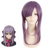 30CM Seraph Of The End Shinoa Hiragi Purple Styled Cosplay Wig