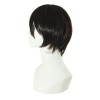 Black Butler Sebastian Michaelis Short Black Cosplay Wig