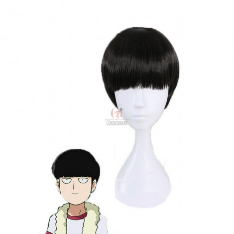 Passers-by Beast Shigeru Shadow Mountain Black Short Anime Cosplay Wigs