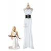 Khaleesi White Dress Cosplay Costume