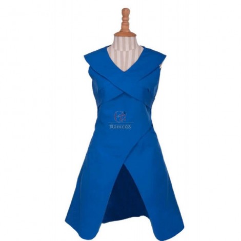 Daenerys Targaryen Blue Dress Cosplay Costume