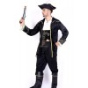 Pirate Of The Caribbean Black Cool Suit Cosplay Costume