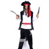 New Arrival White And Black Suit Pirate Of The Caribbean Halloween Cosplay Costume