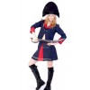 Pirate Of The Caribbean British Style Blue And Red Suit Cosplay Costume