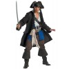 Cool Hot Pirate Of The Caribbean Costume Captain Jack Sparrow Suit