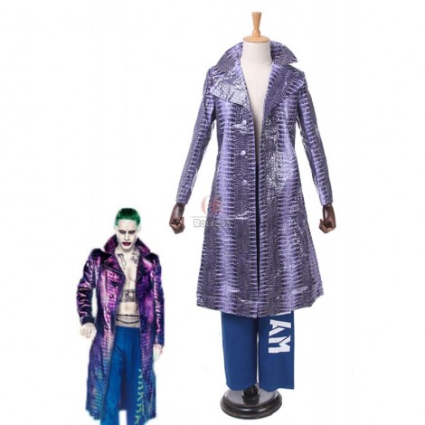 Suicide Squad Joker Movie Cosplay Costumes