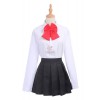 Movie Your Name Mitsuha Miyamizu Long Sleeves Cosplay Costumes