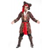 Men's Halloween Pirate Costume Captain Adult Clothing