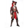 Men's Halloween Pirate Costume Captain Adult Clothing