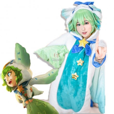 LOL Pajama Guardian Lulu Cosplay Costume