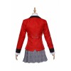 Kakegurui Momobami Kirari Red Uniform Cosplay Costumes