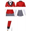 Kakegurui Momobami Kirari Red Uniform Cosplay Costumes