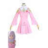 Re:ZERO -Starting Life in Another World Emilia Anime Cosplay Costumes Pink Dresses