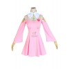 Re:ZERO -Starting Life in Another World Emilia Anime Cosplay Costumes Pink Dresses