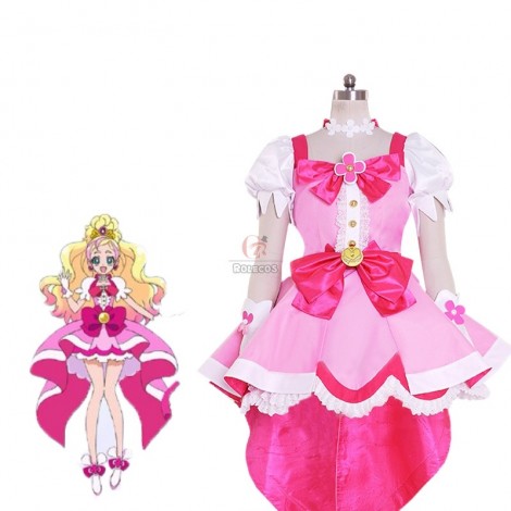 Fresh Pretty Cure! Haruno Haruka Cosplay Costume