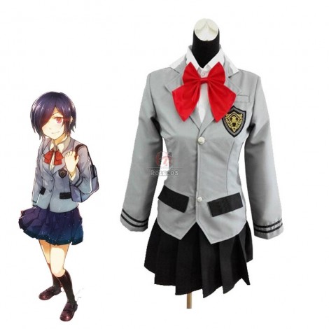 Tokyo Ghoul Touka Kirishima School Uniform Anime Girl Cosplay Suit