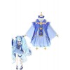 Vocaloid Hatsune Miku Star and Snow Princess Cosplay Costumes