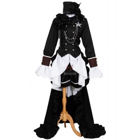 Black Butler Ciel Phantomhive Cosplay Costume Classical uniform in party