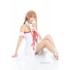 Sword Art Online Kirito ALfheim Online Asuna Yuuki Cosplay Costumes White Suits