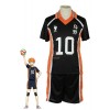 Haikyū!! Shōyō Hinata Number 10 Volleyball Sports Cosplay Costumes