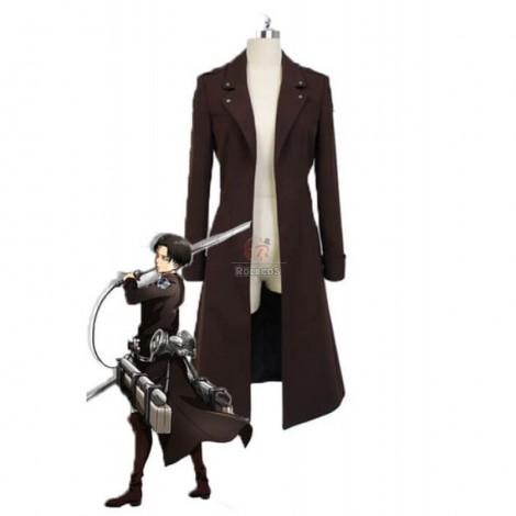 Rivaille Attack On Titan Cosplay Uniform Windbreaker