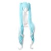 Vocaloid 2019 Hatsune Miku Star and Snow Princess White Blue Mixed Color Cosplay Wigs