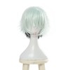 Fate/Grand Order Servant Lang Lin Wang Mixed Color Short Straight Cosplay Wigs