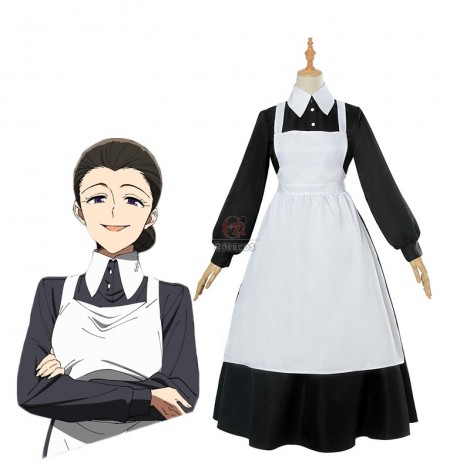 The Promised Neverland Isabella Nun Dress Cosplay Costume