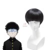 Mob Psycho 100 Mob Black Wave Head Short Wig Cosplay Wigs