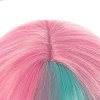 Virtual Youtuber Pinky Pop Hepburn Long Curly Mixed Pink Cosplay Wigs