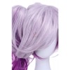 LOL Lux Elementalist Dark Skin Synthetic Purple Cosplay Wigs