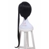 Magical Girl Raising Project Kano Sazanami Long Synthetic Black Cosplay Wigs