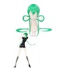 Land of the Lustrous Houseki no Kuni Jade Long Green Anime Cosplay Wigs