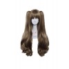 Fate Grand Order Tohsaka Rin Brown Long Curly Game Cosplay Wigs