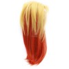 Demon Slayer Rengoku Kyoujurou Yellow Mixed Red Ponytail Cosplay Wigs