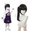 Demon Slayer Tsuyuri Kanawo Black Brown Ponytail Cosplay Wigs