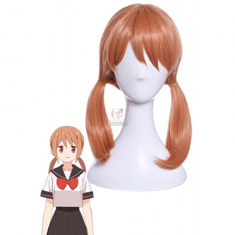 Tsurezure Children Chizuru Takano Short Orange Cosplay Wigs