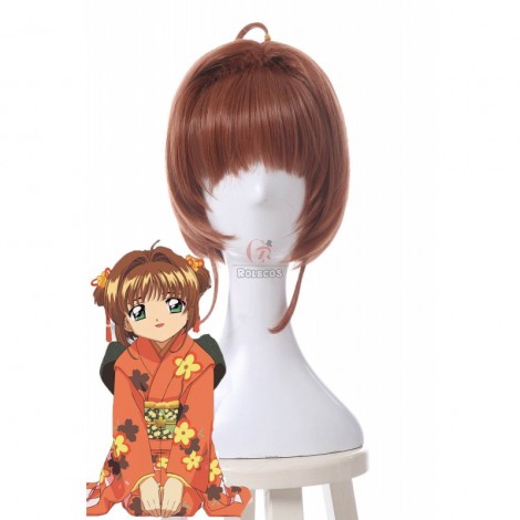 Cardcaptor Sakura Sakura Kinomoto Cosplay Wigs