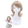 LoveLive!Sunshine!! Watanabe You Light Brown Cosplay Wigs