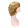 Love Live! Hanayo Koizumi Golden Short Cosplay Wigs Straight BOB Women Full Hair