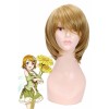 Love Live! Hanayo Koizumi Golden Short Cosplay Wigs Straight BOB Women Full Hair