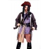 Leather Cool Cosplay Costume Pirate Of The Caribbean New Arrival