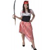 Red Kerchief Female Adult Pirate Of The Caribbean Halloween Costume