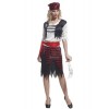 Crazy Female Pirate Of The Caribbean Halloween Costume Hot