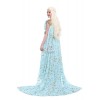 Daenerys Targaryen With Special Design Blue Dress Cosplay Costume