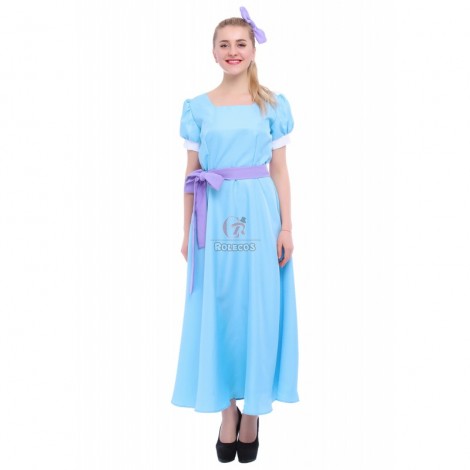 Costumized For Child Peter Pan Wendy Darling Cosplay Costume