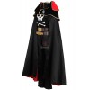 Galaxy Express 999 Space Pirate Captain Harlock Cosplay Costumes