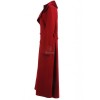 CosDaddy Cosplay Costume Red Long Trench Coat