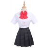 Movie Your Name Mitsuha Miyamizu School Uniforms Cosplay Costumes